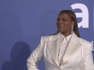 Queen Latifah Quick-Changes from Striking Tuxedo Look to Old Hollywood Gown at amfAR Gala
