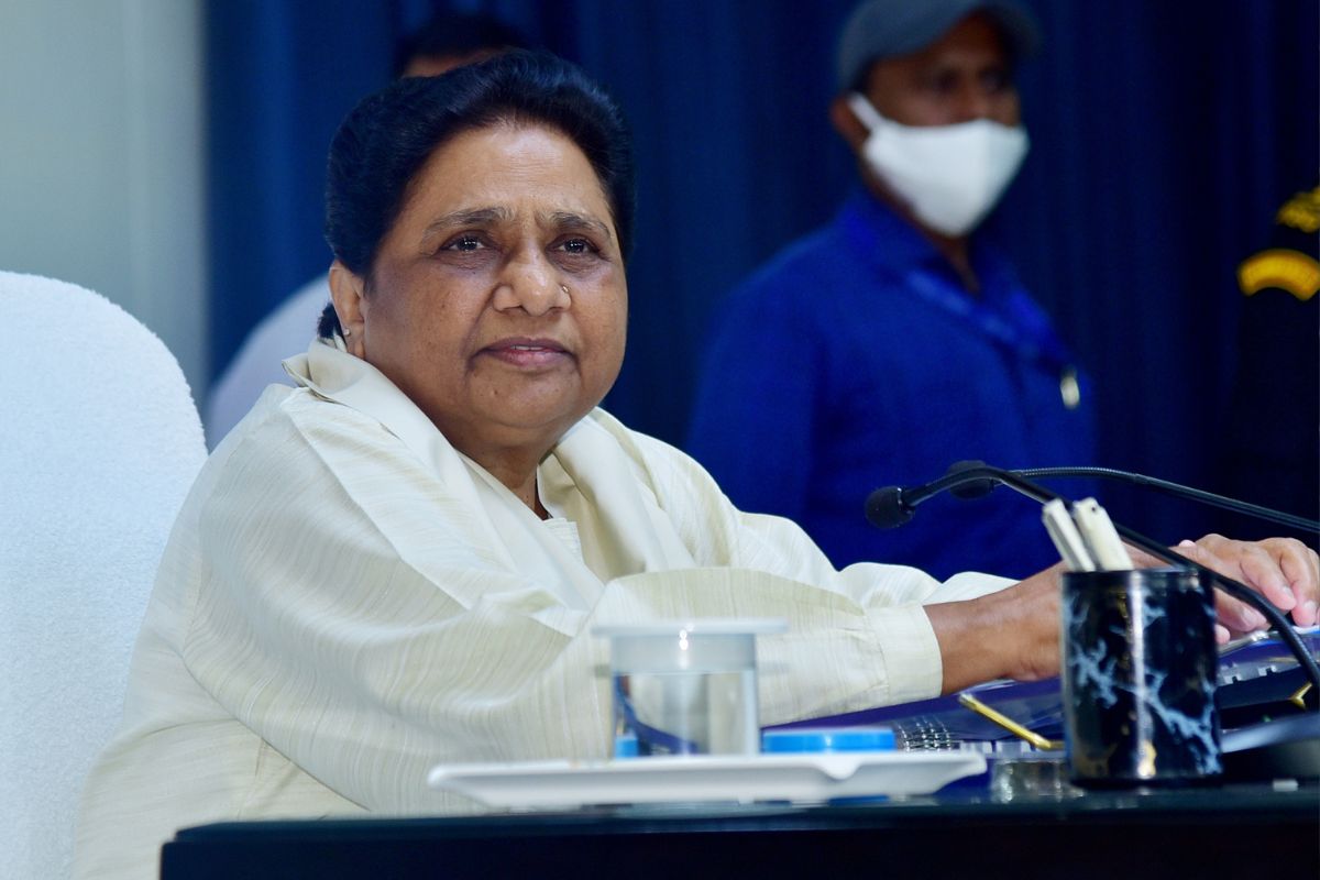 opposition wants to come to power on false promises: mayawati