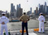 Big Apple welcomes Sailors, Marines and Coast Guardsmen