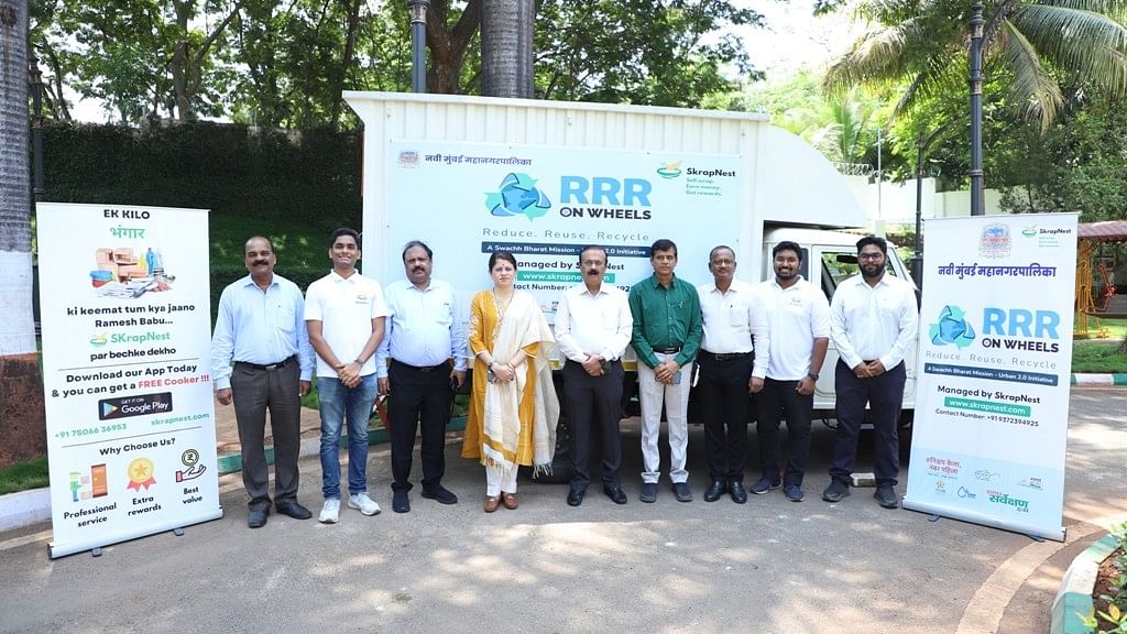 rrr on wheels: nmmc launches initiative to encourage 'reduce, recycle & reuse'