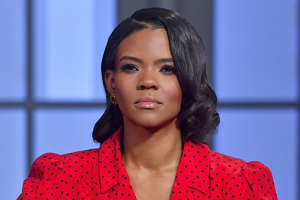 Candace Owens is pictured on October 08, 2021 in Nashville, Tennessee. The conservative commentator has called for a boycott of Target amid furor over its recently unveiled collection for LGBTQ+ Pride Month.
