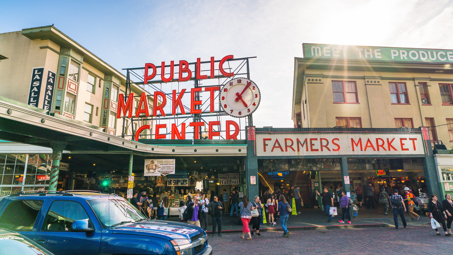 <ul> <li>Cheapest time to fly: April</li> <li>Where to find affordable lodging: Downtown Seattle, Queen Anne</li> <li>Where to find cheap eats: Pike Place Chowder, Piroshky Piroshky</li> <li>Free or affordable entertainment: Pike Place Market, Frye Art Museum</li> </ul> <p>Round-trip flights for $318 on average make January the cheapest time to visit Seattle. The Queen Anne Neighborhood offers an abundance of quality accommodations at budget rates -- as low as $579 for four nights -- though you can find cheap hotels nearby in Downtown Seattle as well.</p> <p>Strolling through Pike Place Market, Seattle's original farmers market established in 1907, is one of the best free things to do in the city. And art lovers will be tickled to learn that admission to Seattle's Frye Art Museum is always free. </p> <p>Seattle offers some great seafood on a budget, such as Pike Place Chowder, where you can get a sampler platter of any four chowder varieties served with fresh homemade sourdough bread for $19.95. Also check out Piroshky Piroshky, a bakery selling Russian hand-pies where you can get a potato and cheese piroshky or a vegan chipotle piroshky for just $7.25.</p> <p><strong><em>Take Our Poll: <a href="https://www.gobankingrates.com/banking/banks/take-our-poll-are-you-concerned-about-the-safety-of-your-money-in-your-bank-accounts/?utm_term=incontent_link_3&utm_campaign=1228112&utm_source=msn.com&utm_content=7&utm_medium=rss">Are You Concerned About the Safety of Your Money in Your Bank Accounts?</a></em></strong></p>