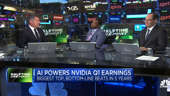 Jason Snipe, Odyssey Capital Advisors, and Jim Lebenthal, Cerity Partners chief equity strategist, joins 'Halftime Report' to discuss Nvidia's record trading day as the semiconductor manufacturer approaches trillion dollar valuation.