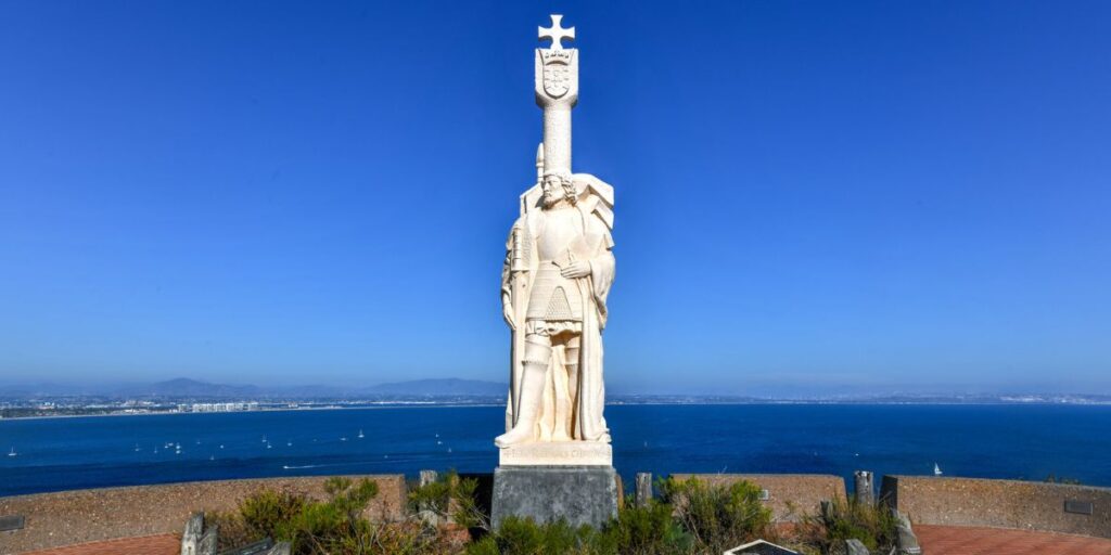 <p><a href="https://www.nps.gov/cabr/index.htm" rel="noreferrer noopener nofollow">Cabrillo National Monument</a>, located at the southern tip of the Point Loma Peninsula in San Diego, holds historical significance and offers a range of activities. The monument commemorates the landing of Juan Rodriguez Cabrillo, a Portuguese explorer, in 1542, marking the first recorded European landing on the West Coast of the United States. </p> <p>Explore the Cabrillo Visitor Center, which provides insight into Cabrillo’s journey and the region’s history. The park features scenic coastal trails, offering panoramic views of the Pacific Ocean, tide pools, and the iconic Old Point Loma Lighthouse, which has guided ships along the coast since 1855.</p>