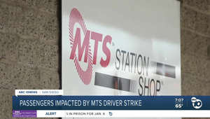 Riders in East County, South Bay continue feeling impact of MTS drivers on strike