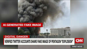 Verified Twitter accounts share fake image of Pentagon "explosion"