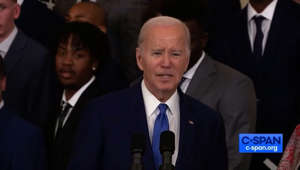 Biden Response To A Crying Baby During White House Ceremony
