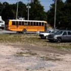 17 children sent to the hospital after school bus collides with tanker
