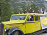 Beartooth Highway officially open; historic Yellowstone buses make trek to celebrate