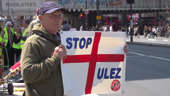 Anti-ULEZ protest takes place on London Bridge