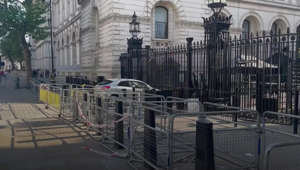 A man who was arrested on suspicion of dangerous driving after a car crashed into the gates of Downing Street has been released under investigation but charged with a separate offence.