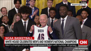 White House celebrates men’s and women’s college basketball champions