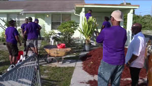 Fraternity helps repaint, refresh caregiver homes in Palm Beach County