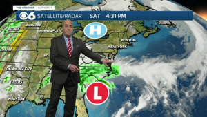 Memorial Day Weekend Forecast: Low pressure will inch inland, bringing gusty winds, showers