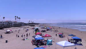 Central Coast locals and visitors decided to celebrate the extended weekend in Pismo Beach