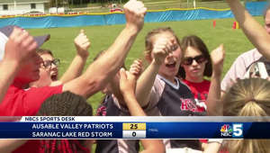 Ausable Valley high school girls flag football blanks Saranac Lake 25-0