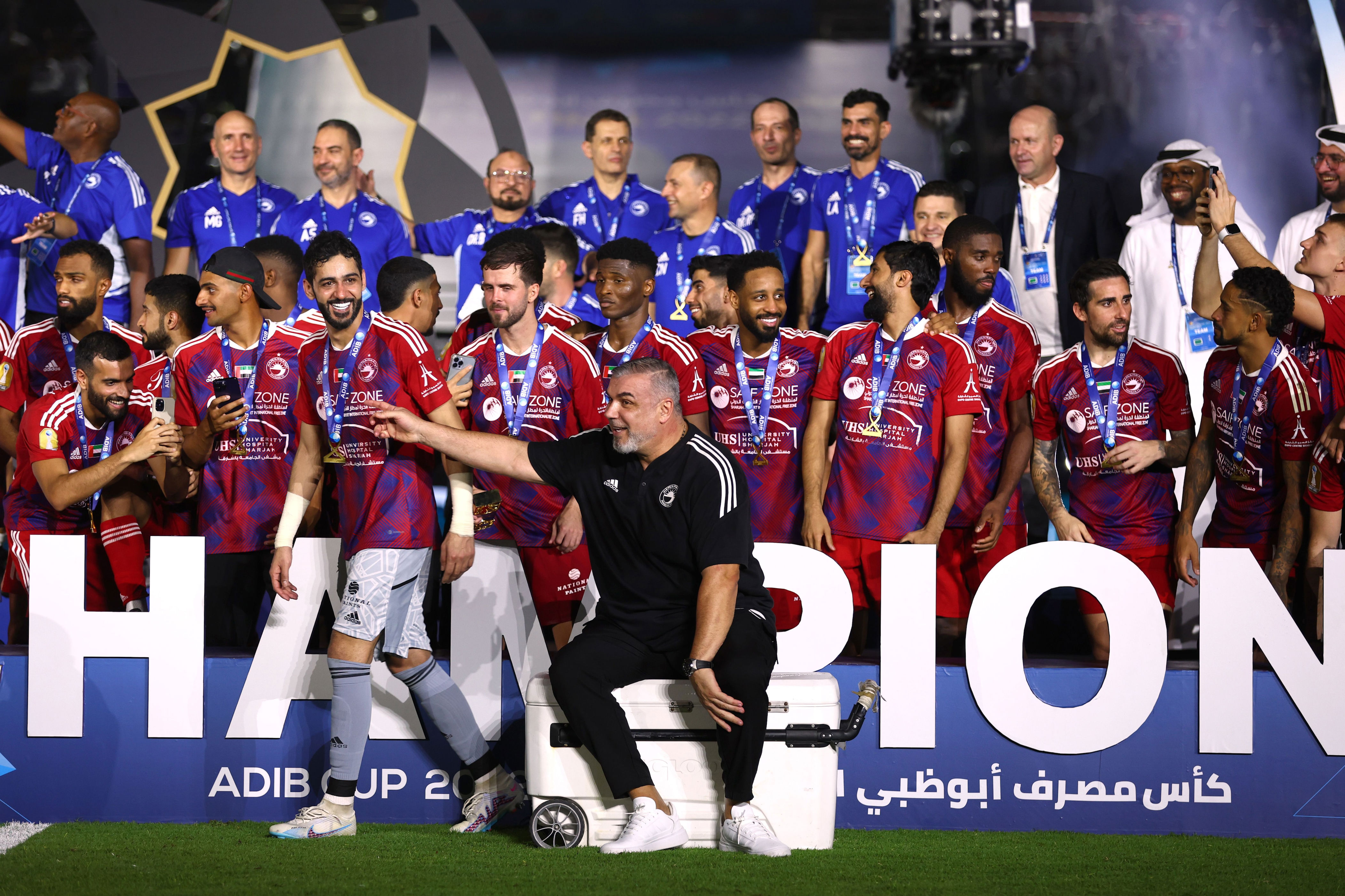al ain manager serhiy rebrov departs after defeat to sharjah in league cup final