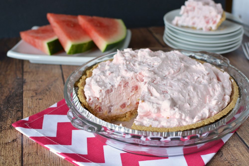 Make an Easy Watermelon Pie Recipe