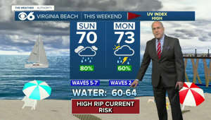 Virginia Beach updated Memorial Day weekend forecast: 'High rain chances'