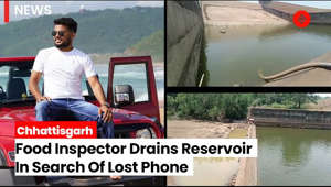Chhattisgarh News: A food inspector's quest to retrieve his lost phone has led to his suspension after draining 21 lakh liters of water in Chhattisgarh.

#Chhattisgarh #FoodInspector

Watch Out Our Weekly Shows:
🡆 UPSC Essentials- https://www.youtube.com/watch?v=TuhtH8j4stw&list=PLrDg7LoYgk9wBTnLuSQmbj1_6U1K6IOYI
🡆HarshTag India- https://www.youtube.com/watch?v=Fo8c1Nc7S8Q&list=PLrDg7LoYgk9xInl3lu8-G0_Y_mopDdit5
🡆 Political Pulse - https://youtube.com/playlist?list=PLrDg7LoYgk9yWQFKrxgIIWgWV-Mbq2jwC
🡆 Express Explained In 60 Seconds - https://youtube.com/playlist?list=PLrDg7LoYgk9wf6MYiN9rR3zN3f-lWmfaS
🡆 Zero Hour with Derek O' Brien - https://youtube.com/playlist?list=PLrDg7LoYgk9w95L5sHxAhGVlNgsRFhMHq
🡆 Indian Express Explained - https://youtube.com/playlist?list=PLrDg7LoYgk9y8Wm50M57nutw5usWUkb-k
#News #IndiaNews #LatestNews #BreakingNews #DailyNews #NewsHealines #NewsHour #EnglishNews

The Indian Express Online covers all trending and latest news across India, which includes daily news, political news, gadgets and Mobile reviews, technology updates, Entertainment News, Bollywood news, public opinions and views on daily trends.

Connect with us:
Facebook: https://www.facebook.com/indianexpress
Twitter: https://twitter.com/indianexpress
Indian Express App: http://indianexpress.com/apps/
Official Website: https://indianexpress.com/