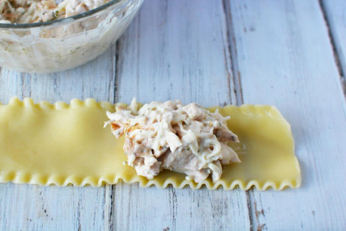 Chicken Alfredo Roll Ups Recipe