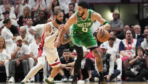 Derrick White tipped-in a missed shot attempt as time expired in regulation to lift the Celtics over the Heat in Game 6, 104-103. Jayson Tatum (31 points, 11 rebounds, five assists) and Jaylen Brown (26 points, 10 rebounds) combined for 57 points for the Celtics, while Jimmy Butler tallied 24 points, 11 rebounds, and eight assists for the Heat. This best-of-seven series is now tied, 3-3, with Game 7 taking place on Monday, May 29 (8:30 p.m. ET, TNT).