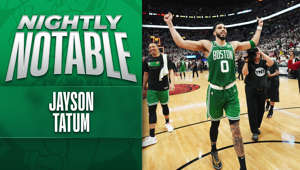 Jayson Tatum led the way with 31 points, 11 rebounds, and 5 assists for the Celtics as they beat the Heat, 104-103 on the road in a thriller.
