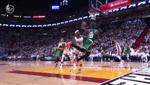 The Celtics and Heat matched off in Game 7 in last years playoffs too, take a look back!