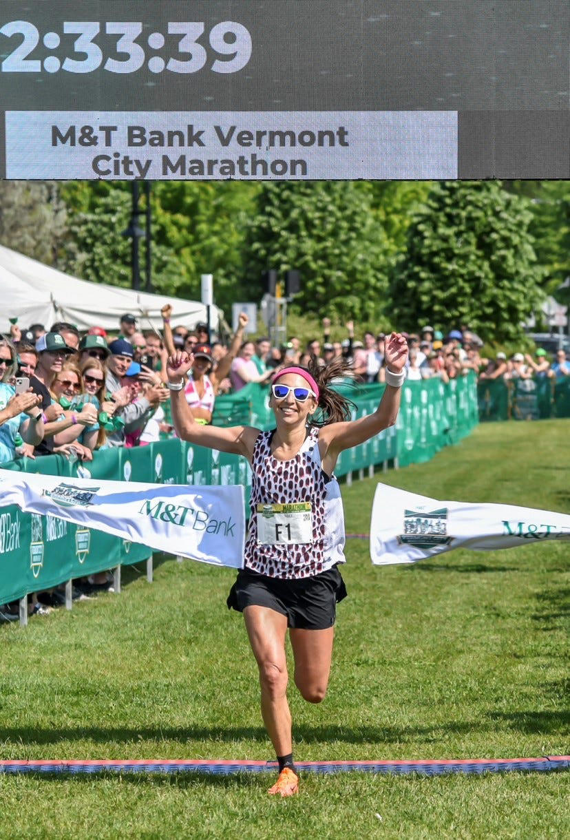 Course record shattered at the 2023 Vermont City Marathon & Relay