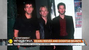 Keanu Reeves reunites with band Dogstar for first show in more than 20 years