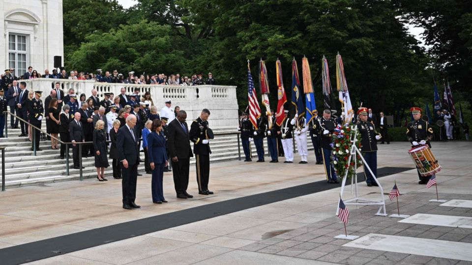 Biden recognizes nation’s ‘sacred obligation’ to military families in Memorial Day speech