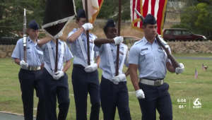 Honor Guard Ceremony at Arroyo Grande Cemetery