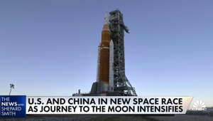NBC News' Tom Costello reports on China's plans in space, and comments from NASA's chief administration warning against China's lunar ambitions.
