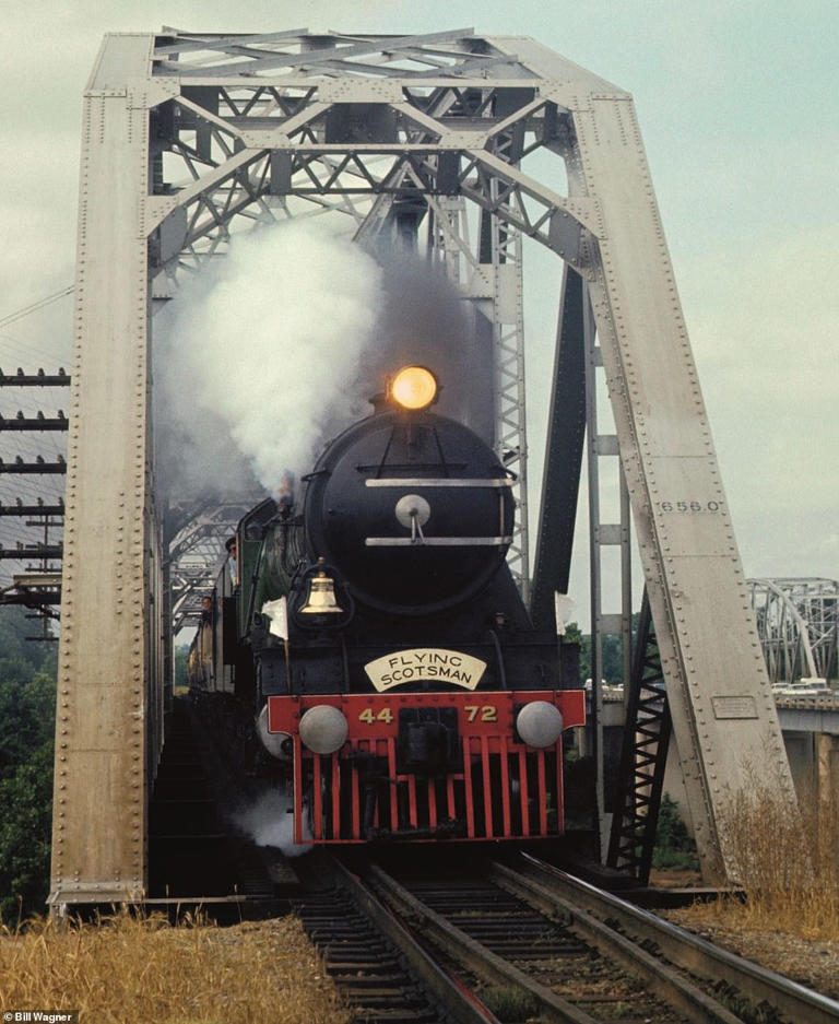 The untold story of the Flying Scotsman's tour of America in 1970