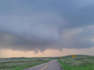 Storm clouds near Ormiston, Saskatchewan