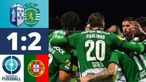 FC Vizela - Sporting Lissabon (Highlights)
