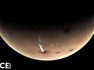 Odd Elongated Martian Cloud Spied By Orbiter