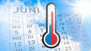 3-Tage-Wetter: 12 bis 29 Grad! Juni startet sehr unterschiedlich