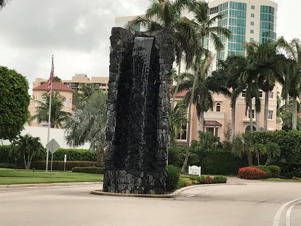 In the Know: Greener days around the Park Shore fountain in 2021, prior to 2022's Hurricane Ian.