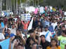 Hundreds protest new Florida immigration law