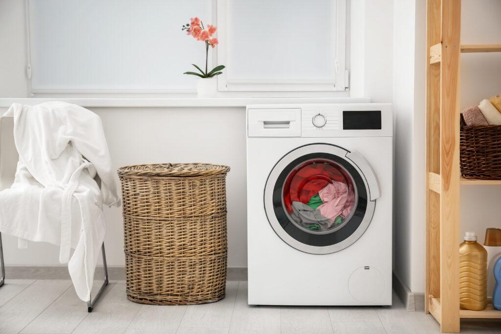 <p>Say goodbye to that musty laundry smell with a clever tip from a hygiene artiste: leave your washing machine door open after every use to let it air out. And to ensure your clothes and dishes are getting truly clean, they suggest giving your washing machine and dishwasher periodic sanitization.</p>