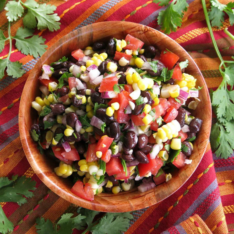 Easy Corn and Black Bean Salsa Recipe