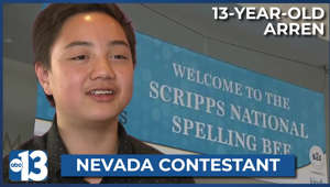 13-year-old representing Nevada of two at Scripps National Spelling Bee