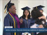 Middle school teacher surprises former students at Cincinnati graduation