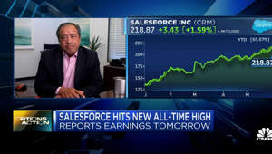 Options Action: Traders looking for more gains as Salesforce hits record high