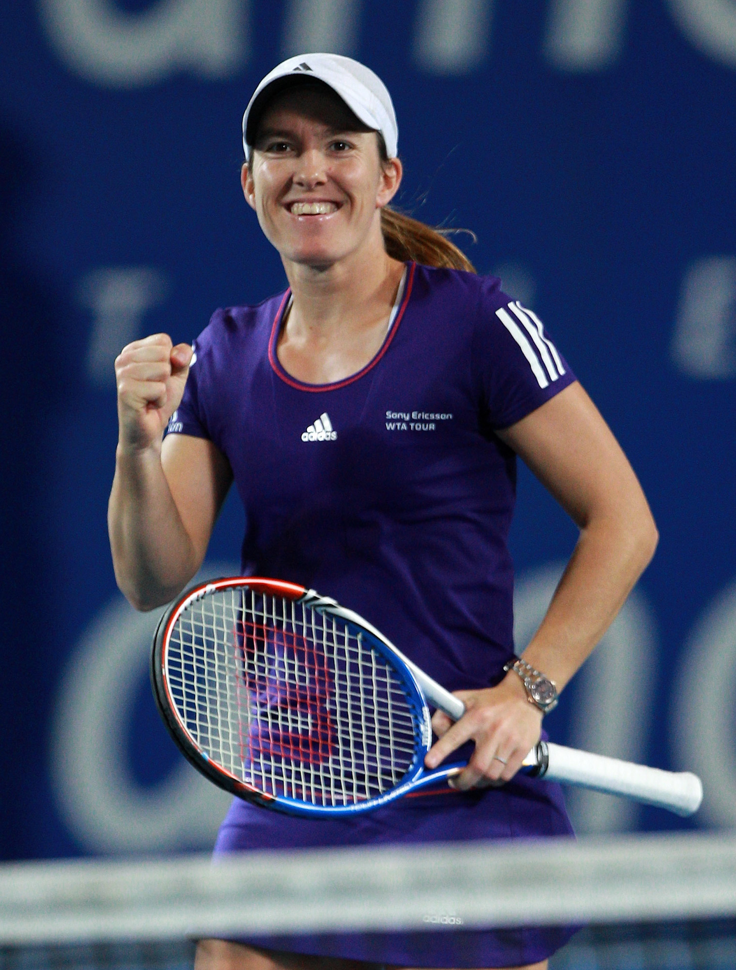 Justine Henin emotional: 