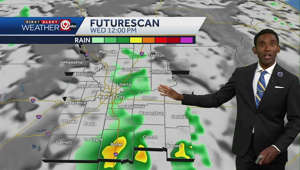 Spotty thunderstorms possible once again