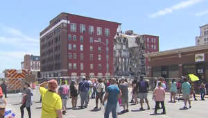 Search crews still looking for survivors after partial collapse of Iowa apartment building