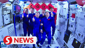The three astronauts aboard China's Shenzhou-16 spaceship entered the country's space station and met with another astronaut trio on Tuesday, starting a new round of in-orbit crew handover.WATCH MORE: https://thestartv.com/c/newsSUBSCRIBE: https://cutt.ly/TheStarLIKE: https://fb.com/TheStarOnline