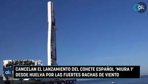 Cancelan el lanzamiento del cohete español ‘Miura 1’ desde Huelva por las fuertes rachas de viento